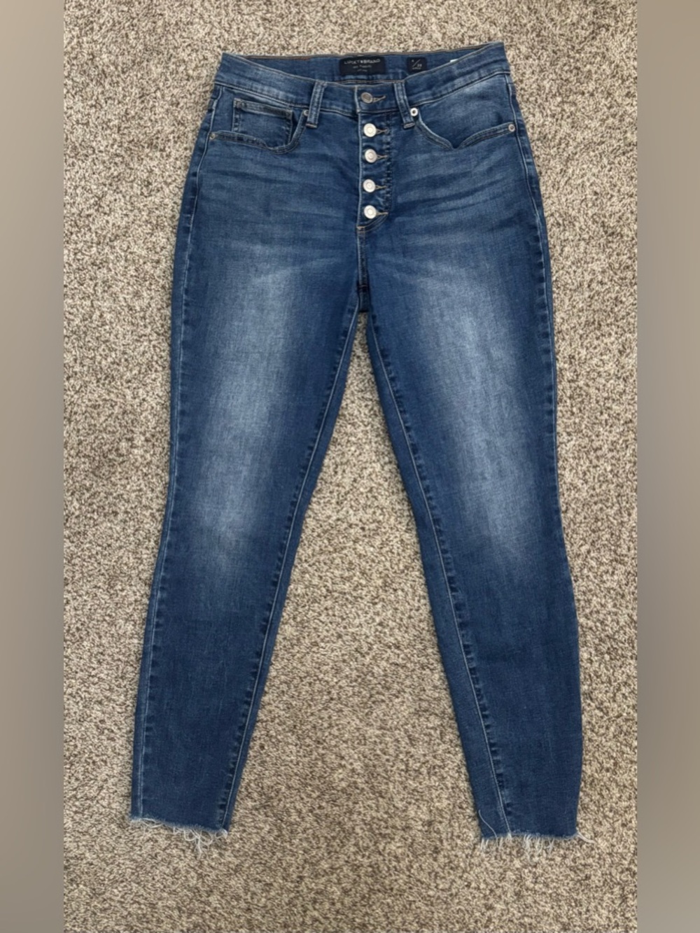 Lucky Brand High-Rise Bridgette Skinny Jeans